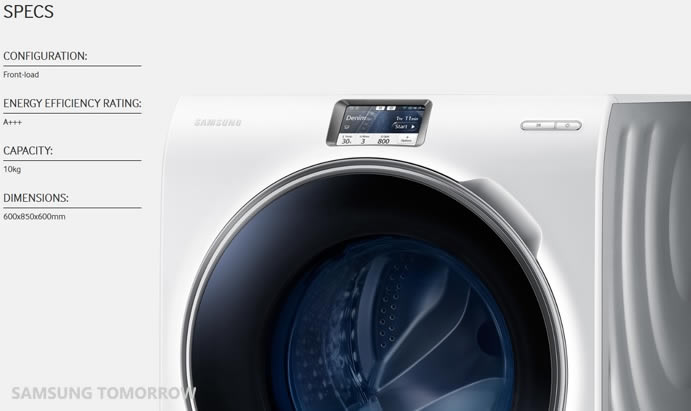 Samsung-WW9000-Washing-Machine-Tizen