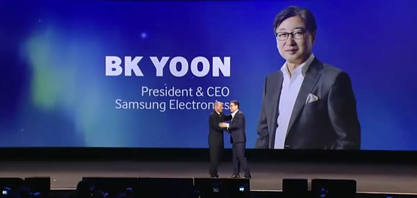 CES 2015三星首席执行官BK Yoon演讲