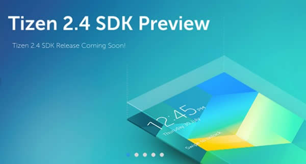 Tizen 2.3.1和Tizen 2.4 Beta SDK手机预览