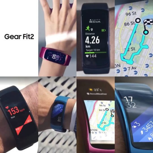 Gear Fit 2运行Tizen操作系统图片