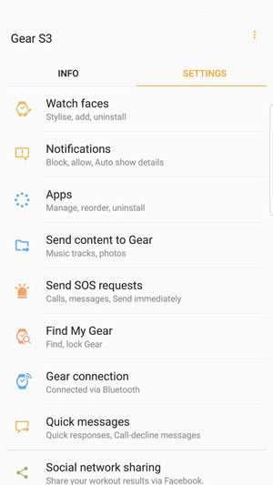 Samsung Gear Manager